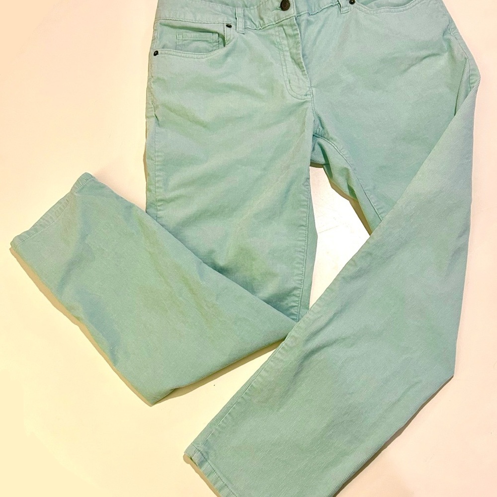 Spring Mint Green Corduroy Pants from Lands' End
